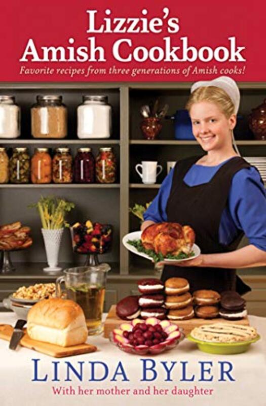 Book cover for "Lizzie's Amish Cookbook" by Linda Byler