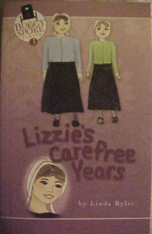 Book cover for "Lizzie's Carefree Years" by Linda Byler