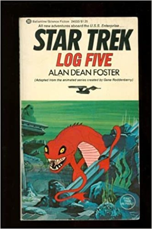 Book cover for "Log Five" by Alan Dean Foster
