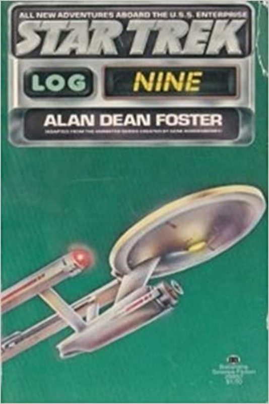 Book cover for "Log Nine" by Alan Dean Foster