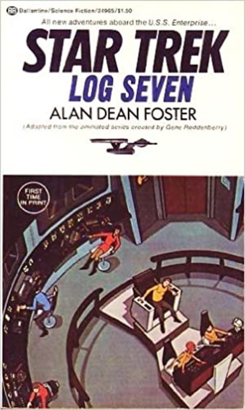 Book cover for "Log Seven" by Alan Dean Foster