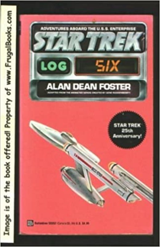 Book cover for "Log Six" by Alan Dean Foster