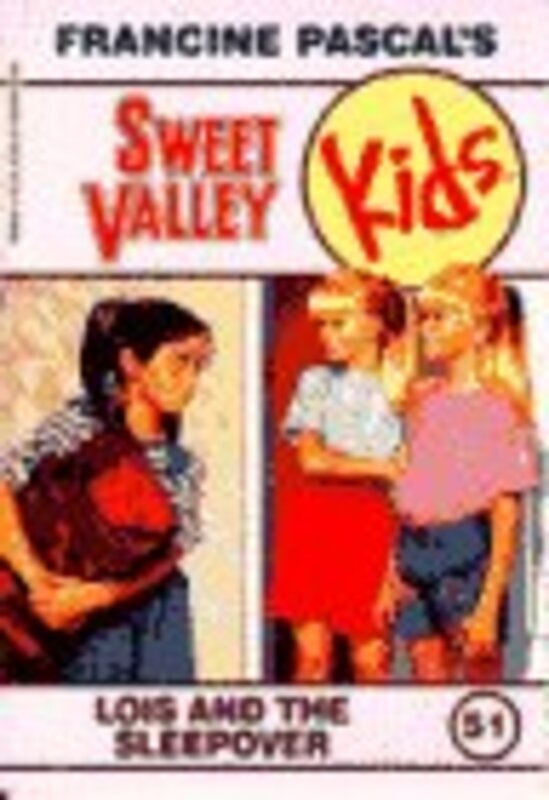 Book cover for "Lois and the Sleepover" by Francine Pascal