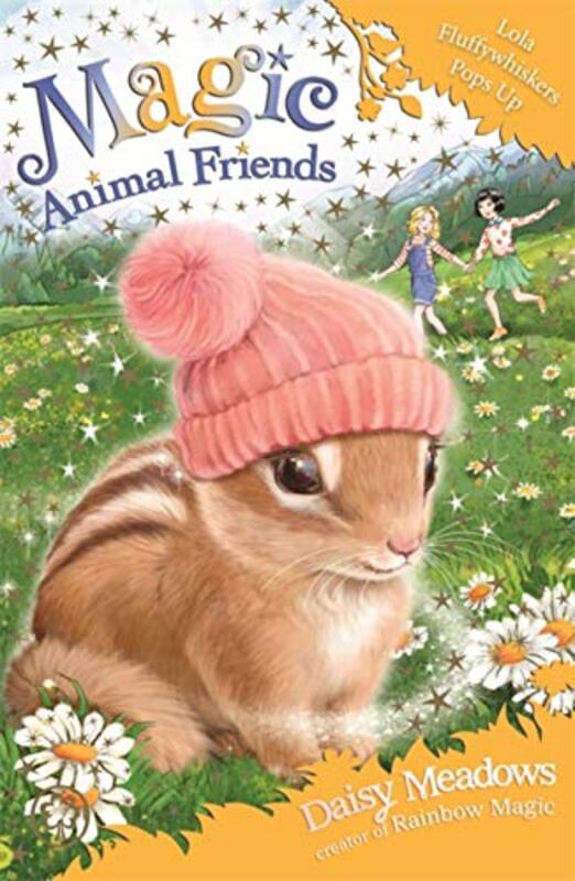 Book cover for "Lola Fluffywhiskers Pops Up" by Daisy Meadows