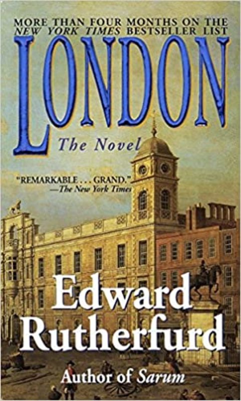 Book cover for "London" by Edward Rutherfurd