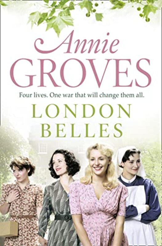 Book cover for "London Belles" by Annie Groves