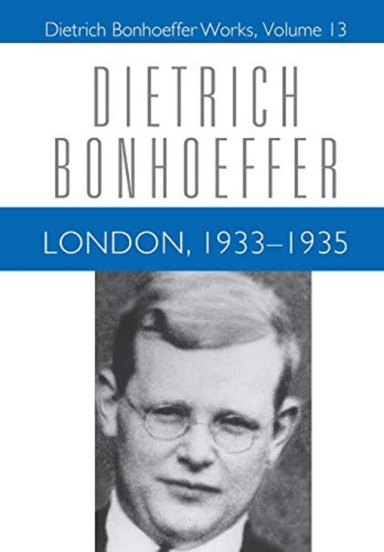 Book cover for "London, 1933–1935" by Dietrich Bonhoeffer