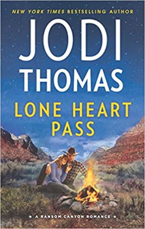 Book cover for "Lone Heart Pass" by Jodi Thomas