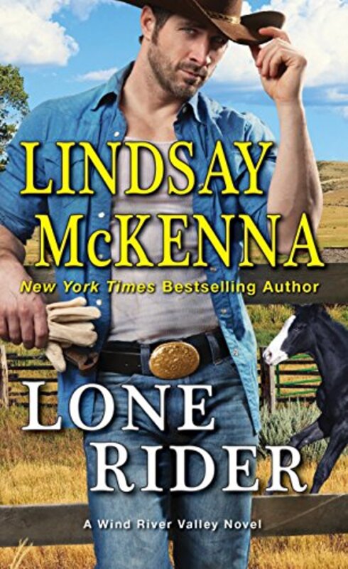Book cover for "Lone Rider" by Lindsay McKenna