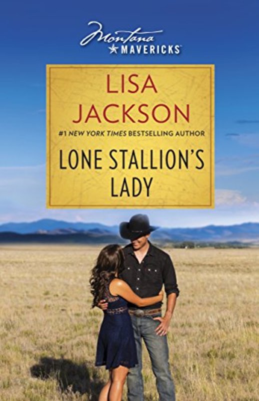 Book cover for "Lone Stallion's Lady" by Lisa Jackson