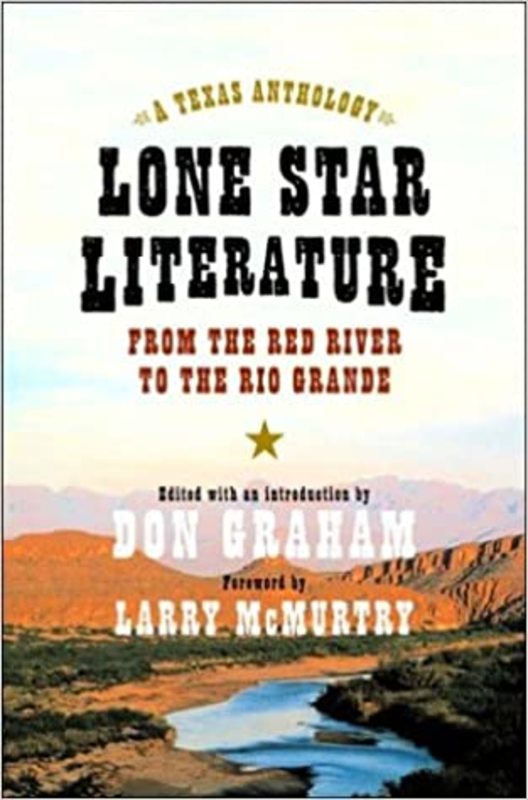 Book cover for "Lone Star Literature" by Larry McMurtry