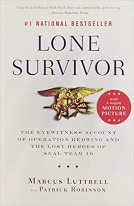 Book cover for "Lone Survivor" by Patrick Robinson