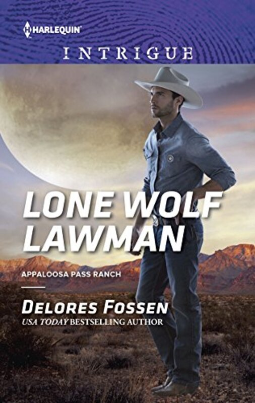 Book cover for "Lone Wolf Lawman" by Delores Fossen