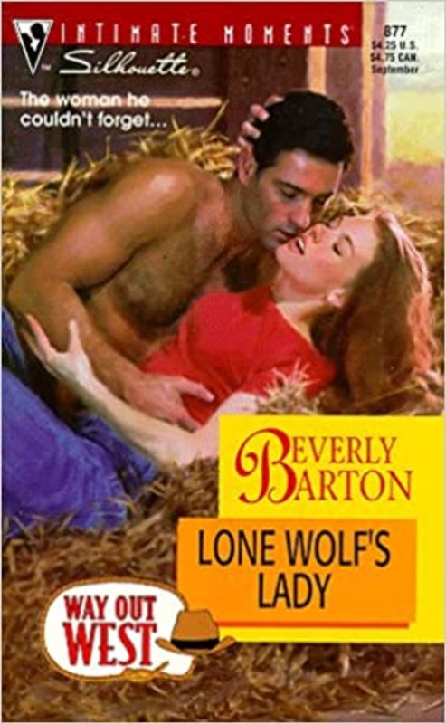 Book cover for "Lone Wolf's Lady" by Beverly Barton