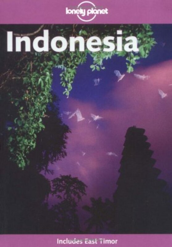 Book cover for "Lonely Planet Indonesia" by Peter Turner