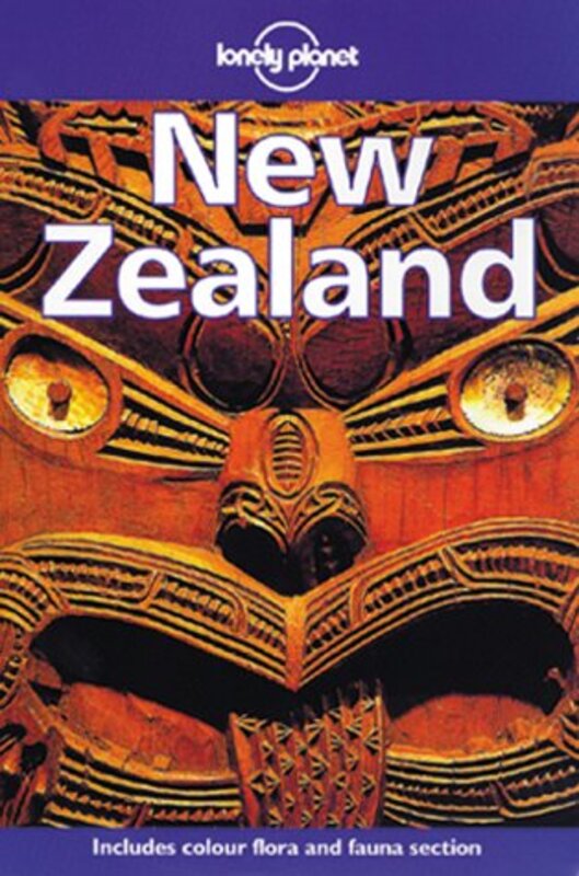 Book cover for "Lonely Planet New Zealand" by Peter Turner