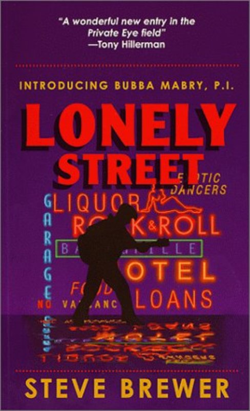 Book cover for "Lonely Street" by Steve Brewer