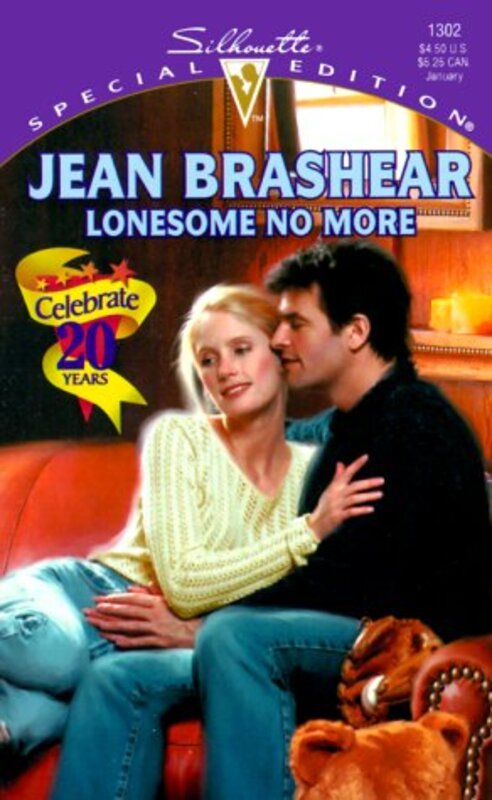 Book cover for "Lonesome No More" by Jean Brashear