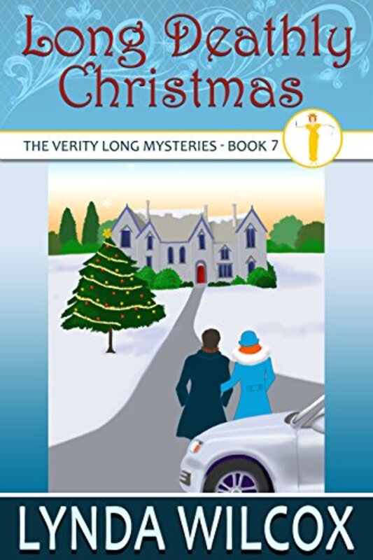 Book cover for "Long Deathly Christmas" by Lynda Wilcox