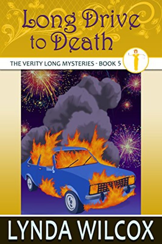Book cover for "Long Drive to Death" by Lynda Wilcox