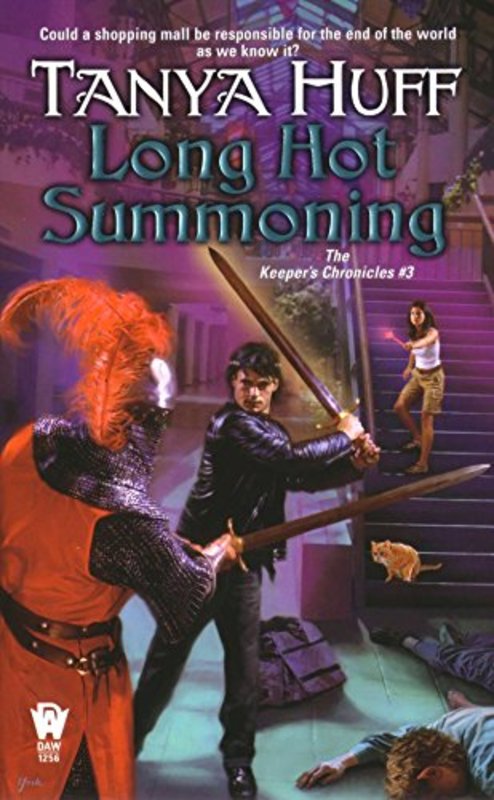 Book cover for "Long Hot Summoning" by Tanya Huff