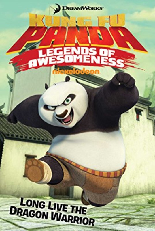 Book cover for "Long Live the Dragon Warrior" by Tracey West