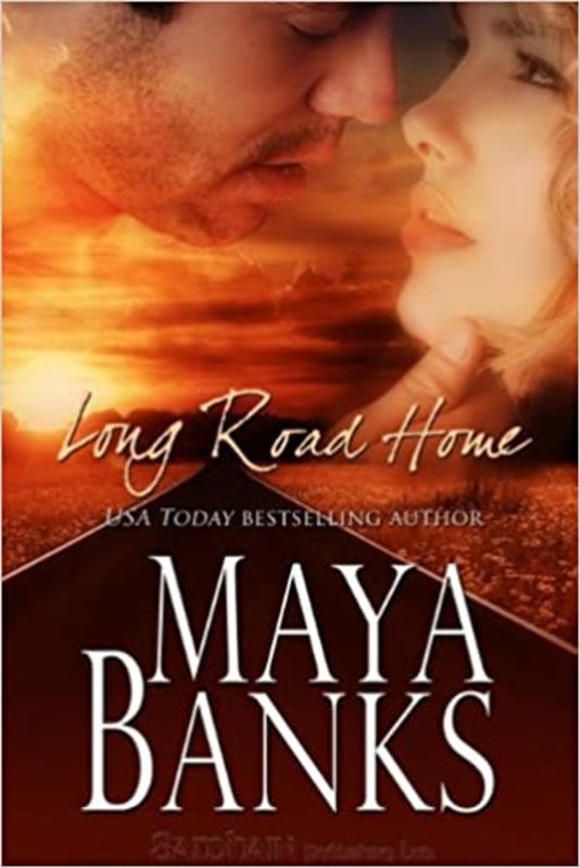Book cover for "Long Road Home" by Maya Banks