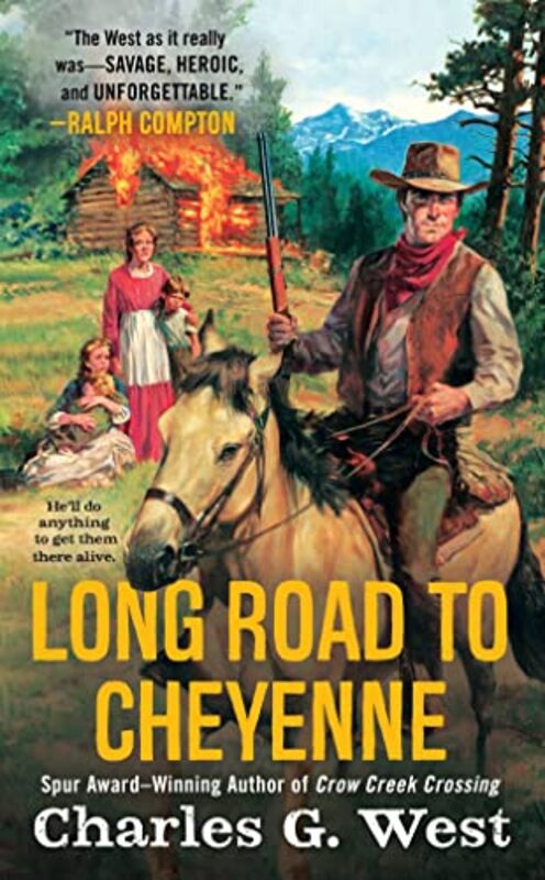 Book cover for "Long Road To Cheyenne" by Charles G West