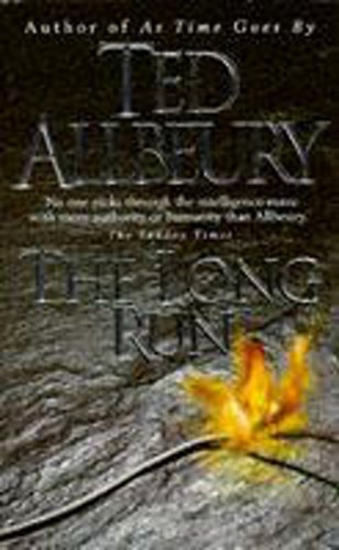 Book cover for "Long Run" by Ted Allbeury