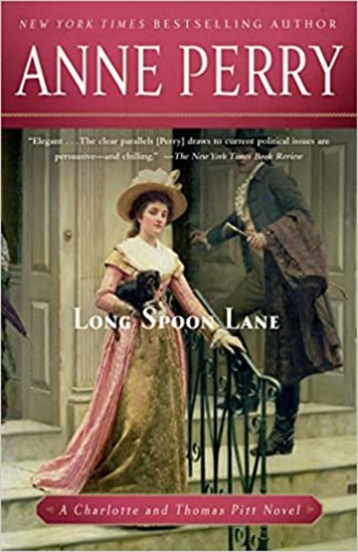 Book cover for "Long Spoon Lane" by Anne Perry