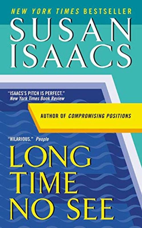 Book cover for "Long Time No See" by Susan Isaacs