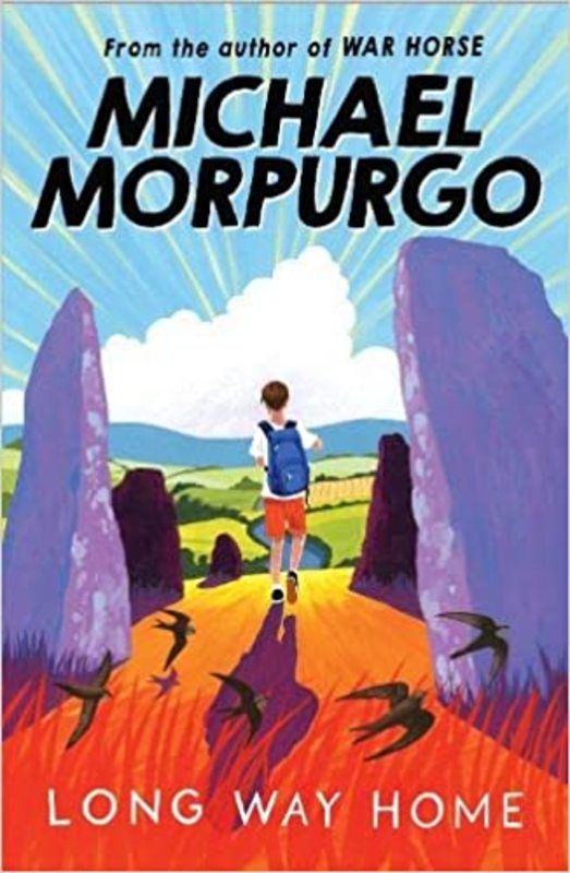 Book cover for "Long Way Home" by Michael Morpurgo