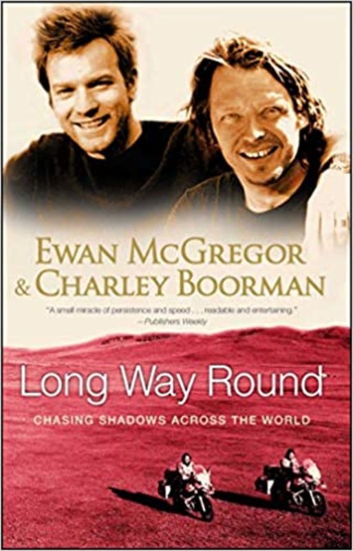 Book cover for "Long Way Round" by Ewan McGregor