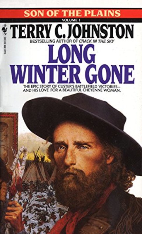 Book cover for "Long Winter Gone" by Terry C Johnston