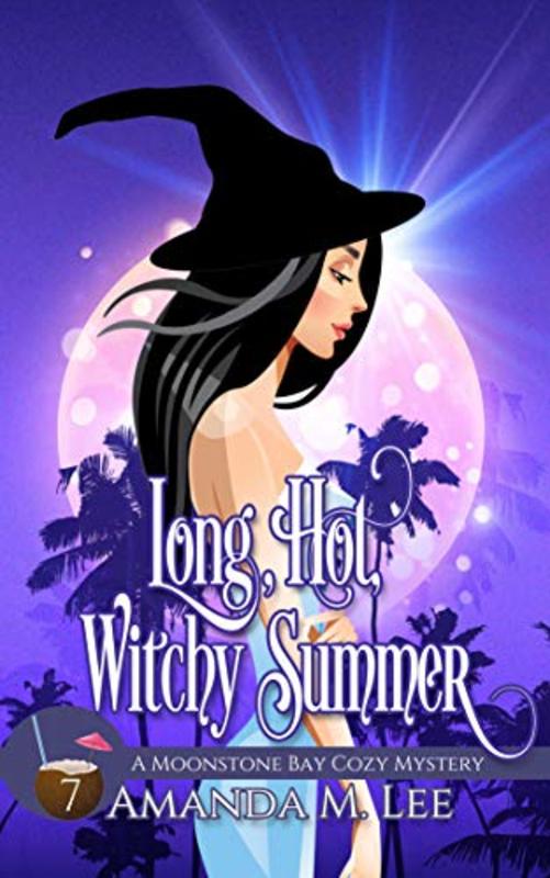 Book cover for "Long, Hot, Witchy Summer" by Amanda M Lee
