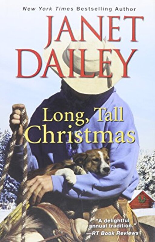 Book cover for "Long, Tall Christmas" by Janet Dailey