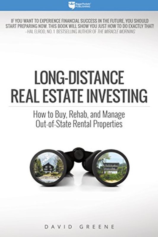 Book cover for "Long-Distance Real Estate Investing" by David M Greene