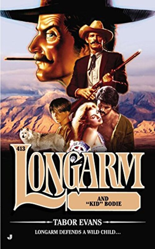 Book cover for "Longarm and "Kid" Bodie" by Tabor Evans