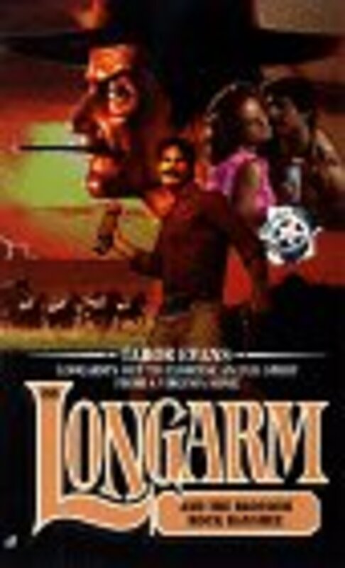 Book cover for "Longarm and the Blossom Rock Banshee" by Tabor Evans