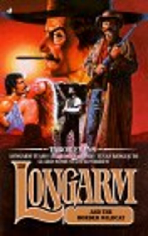Book cover for "Longarm and the Border Wildcat" by Tabor Evans
