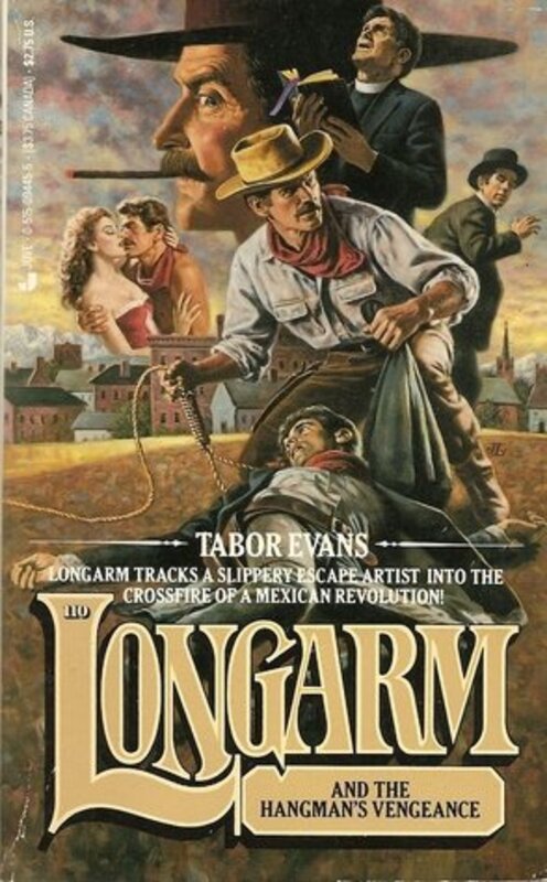 Book cover for "Longarm and the Hangman's Vengeance" by Tabor Evans