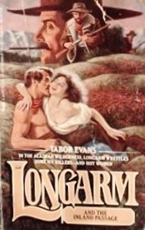 Book cover for "Longarm and the Inland Passage" by Tabor Evans