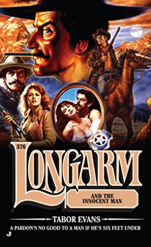 Book cover for "Longarm and the Innocent Man" by Tabor Evans