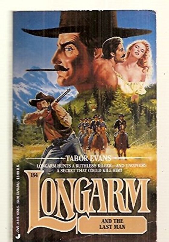 Book cover for "Longarm and the Last Man" by Tabor Evans