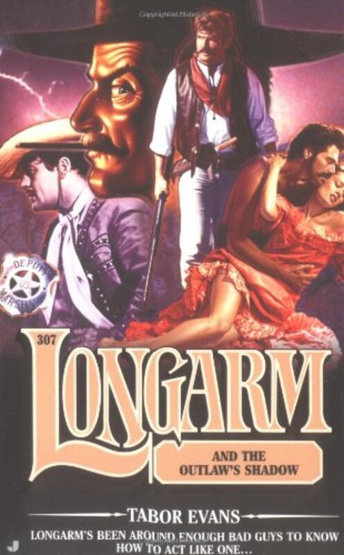 Book cover for "Longarm and the Outlaw's Shadow" by Tabor Evans