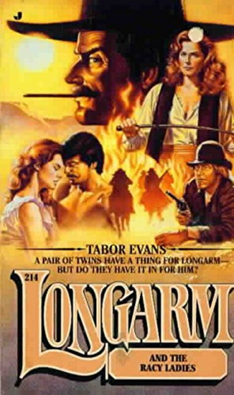 Book cover for "Longarm and the Racy Ladies" by Tabor Evans