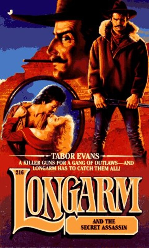 Book cover for "Longarm and the Secret Assassin" by Tabor Evans