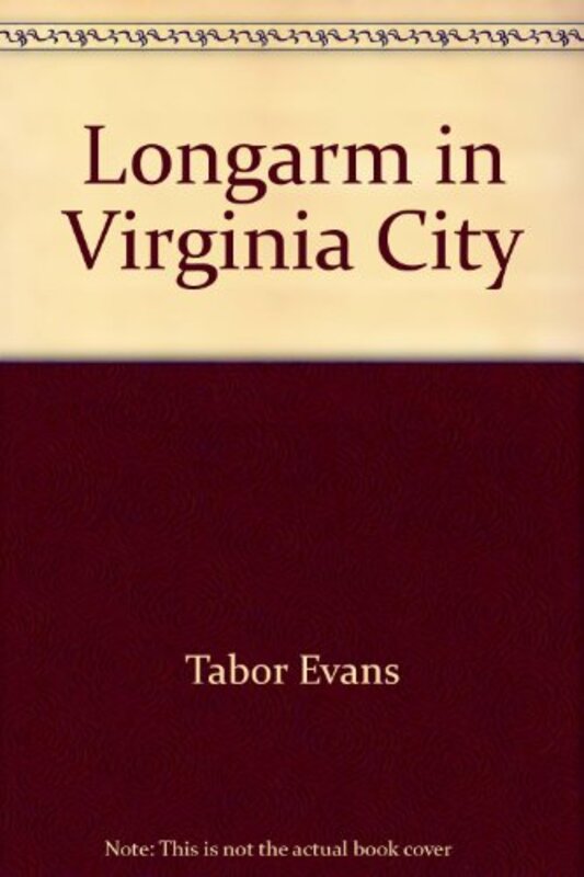 Book cover for "Longarm in Virginia" by Tabor Evans