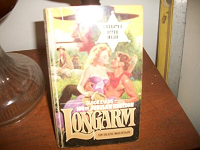 Book cover for "Longarm on Death Mountain" by Tabor Evans