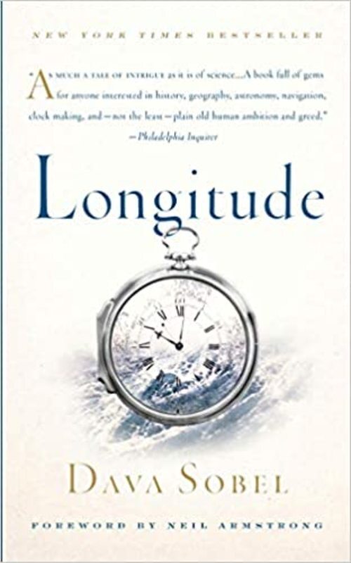 Book cover for "Longitude" by Dava Sobel